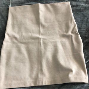 Cream Colored Pencil Skirt